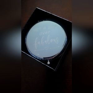 'Not A Day Over Fabulous' compact mirror